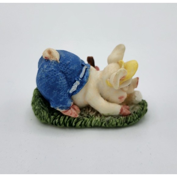 Golfing Pigs Calabar Creations LOT/2 Pig Hollow Pete Apsit figurine Vintage READ - Picture 14 of 16
